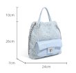 画像6: Rhombus quilted chain backpack tote shoulder bag　 キルティングバックパックリュックトートショルダーバッグ (6)