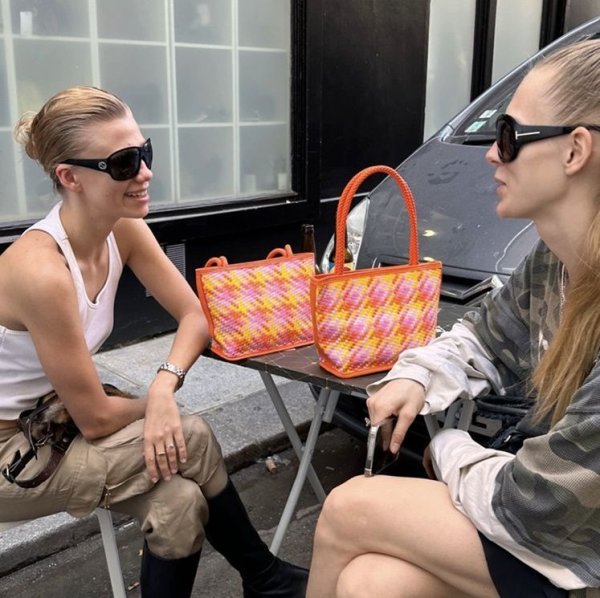 画像5: Mesh leather braided 3 types tote shoulder backpack　 メッシュレザー編み込み3種類トートショルダーバックパック (5)