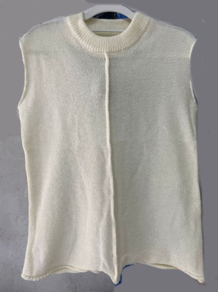 画像7: Women's Round neck knit sweater t-shirt 　ラウンドネックニットセーター t シャツプルオーバー (7)