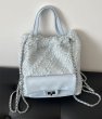 画像8: Rhombus quilted chain backpack tote shoulder bag　 キルティングバックパックリュックトートショルダーバッグ (8)