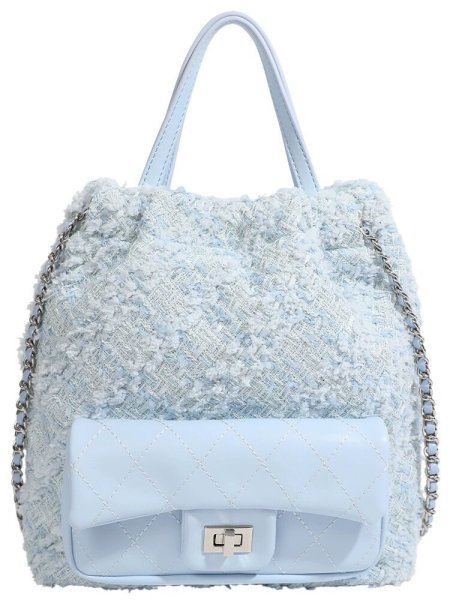 画像7: Rhombus quilted chain backpack tote shoulder bag　 キルティングバックパックリュックトートショルダーバッグ (7)