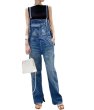 画像1: Women's Denim overalls　デニムインディゴオーバーオール　サロペット (1)