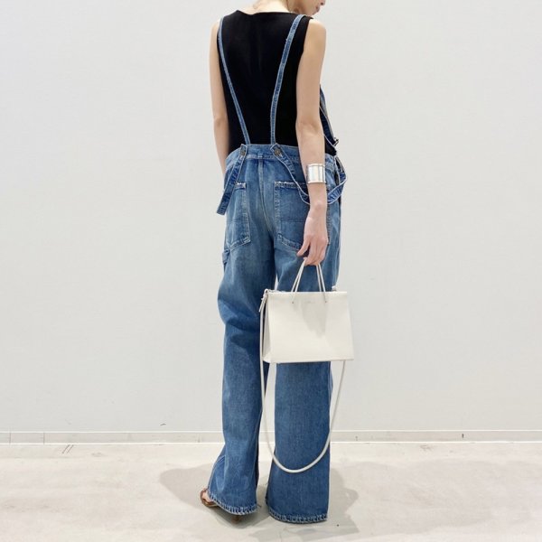 画像3: Women's Denim overalls　デニムインディゴオーバーオール　サロペット (3)