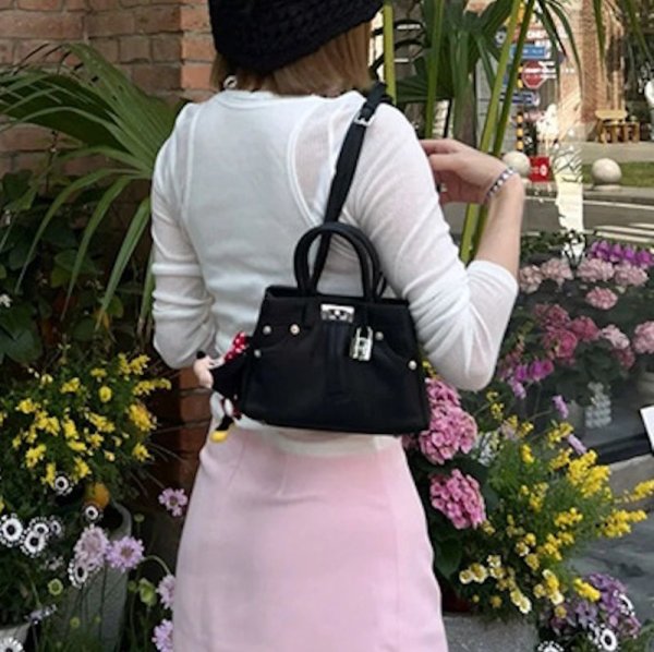 画像7: Denim remake style tote shoulder crossbody bag 　デニムリメイクスタイルトートショルダークロスボディかばん (7)