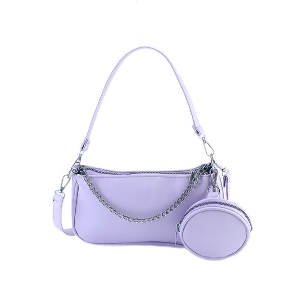 画像4: Leather Tote Shoulder Crossbody　小バッグ付きレザークロスボディバッグトートショルダーバッグ (4)