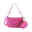画像5: Leather Tote Shoulder Crossbody　小バッグ付きレザークロスボディバッグトートショルダーバッグ (5)