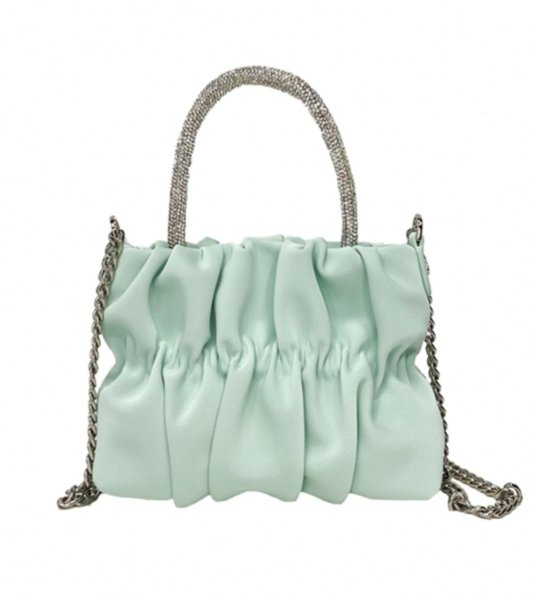 画像8: Gathered leather tote shoulder bag　ギャザーレザートートショルダーバッグ (8)