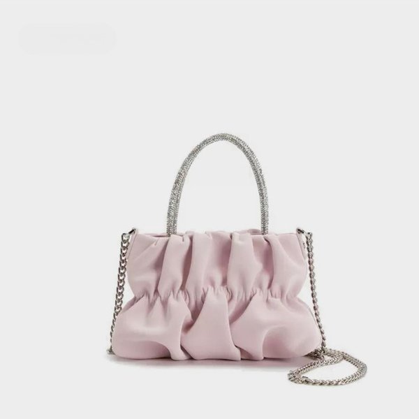 画像4: Gathered leather tote shoulder bag　ギャザーレザートートショルダーバッグ (4)