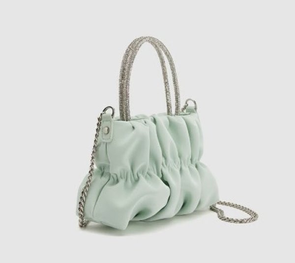 画像6: Gathered leather tote shoulder bag　ギャザーレザートートショルダーバッグ (6)