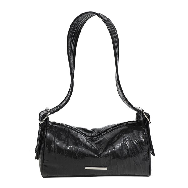 画像7: Leather Pillow Tote Underarm Tote Shoulder Bag　　レザーピロートートアンダーアームトートショルダバッグ (7)