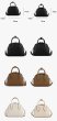 画像4: Leather simple small square tote shoulder crossbody bag　レザーシンプルスモールスクエアボストントートショルダークロスボディーバッグバッグ (4)