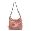 画像3: Leather 3D Ribbon Quilted Bag Chain Tote Shoulder Bag　　レザーリボン付きキルティングバックチェーントートショルダーバッグ (3)