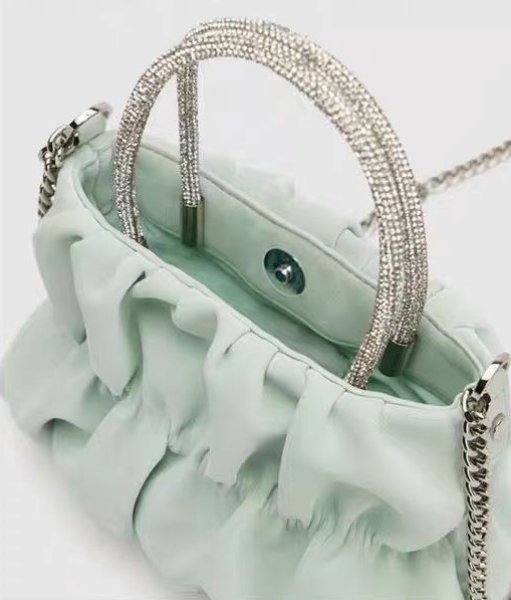 画像12: Gathered leather tote shoulder bag　ギャザーレザートートショルダーバッグ (12)