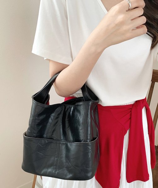 画像10: Dual-purpose shoulder and crossbody bag　レザーデュアルパーパスショルダートートバッグ (10)