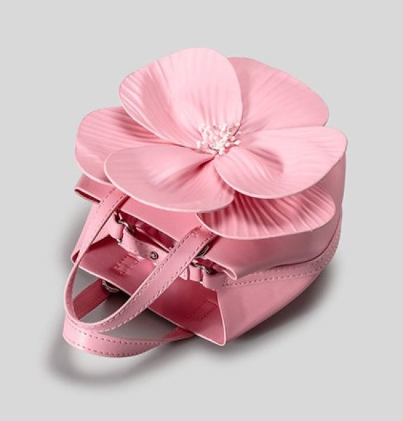 画像16: French Petal Flower Tote Shoulder Crossbody Chain Bag crossbody bag　レザーフレンチペタルフラワートートショルダークロスボディチェーンバッグ (16)