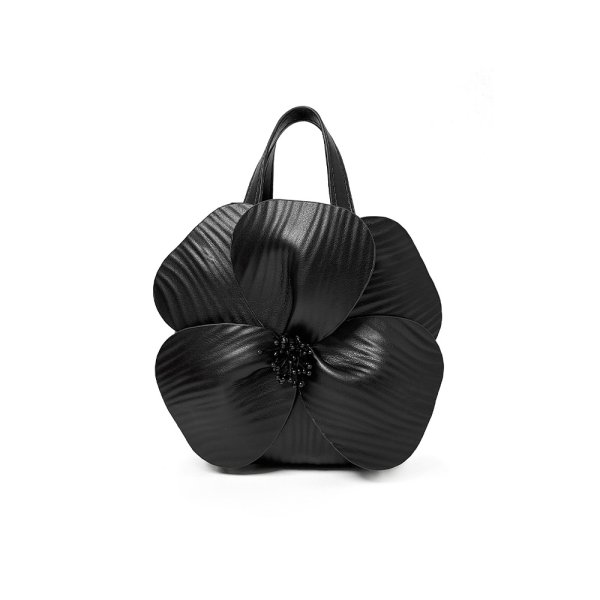 画像7: French Petal Flower Tote Shoulder Crossbody Chain Bag crossbody bag　レザーフレンチペタルフラワートートショルダークロスボディチェーンバッグ (7)