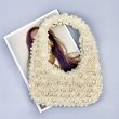 画像6: Irregular Pearl Underarm Tote Shoulder Bag　イレギュラーパール付きアンダーアームトートショルダーバッグ (6)