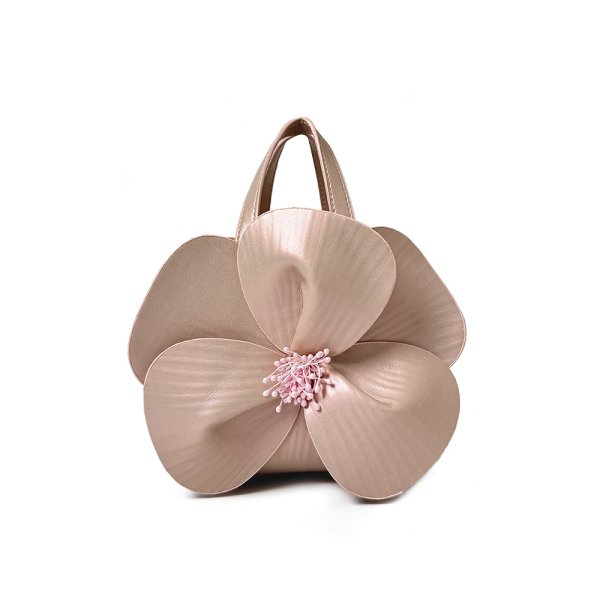 画像6: French Petal Flower Tote Shoulder Crossbody Chain Bag crossbody bag　レザーフレンチペタルフラワートートショルダークロスボディチェーンバッグ (6)