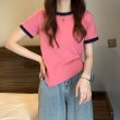 画像4: Irregular Bicolor T-shirt　イレギュラーバイカラーTシャツ (4)