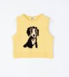 画像3: Women's  Dog-knit round neck knit vest　ドッグ編み込みラウンドネックニットベストセーター (3)