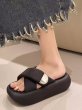画像9: Women's Soft Sole Little People Platform Sandal Slippers   Flip Flops　ユニセックスリトルピープルプラットフォーム厚底サンダルスリッパ  (9)