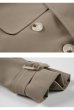 画像5: Women's  Short double-breasted windbreaker jacket, trench coat　ショートダブルブレストウインドブレーカージャケット トレンチコート (5)