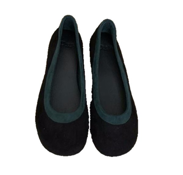 画像10: Shallow-mouth flat sole round-toe ballet shoes フラットラウンドトゥバレエシューズパンプスペタンコラクチンシューズ (10)