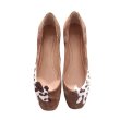 画像2: Dalmatian flat sole round toe ballet shoes pumps shoes 　ダルメシアンフラットラウンドトゥバレエシューズパンプスペタンコラクチンシューズ (2)