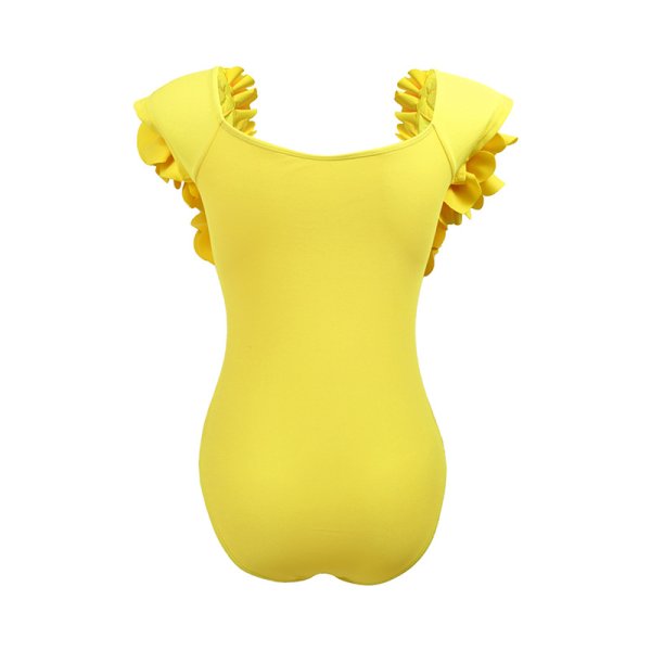 画像9: Women's Flower tube top one piece swimsuit long skirt swimsuit + skirt set　フラワーチューブトップワンピース水着ロングスカート 水着+スカートセット (9)