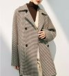 画像5: Women's Cashmere coat mid-length wool coat half-coat jacket outer 　ウールカシミア混紡ミドル丈コートジャケットアウター (5)