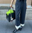 画像10: Contrast color high-end pants casual wide straight pants　コントラストカラーハイエンドパンツカジュアルワイドストレートパンツ (10)