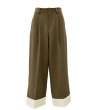 画像7: Contrast color high-end pants casual wide straight pants　コントラストカラーハイエンドパンツカジュアルワイドストレートパンツ (7)