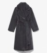 画像15: Women's Tailored collar long fur teddy bear coat outer  テーラーカラーロングファーテディベアコート ベーシックコート アウター (15)