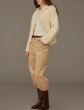 画像4: Women's Hooded wrapped button knit cardigan jacket　フード付きくるみボタンニットカーディガンジャケット (4)