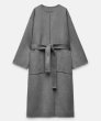 画像7: Women's Round neck  wool bred long coat ラウンドネックウールブレッドロングコートジャケット (7)