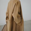 画像9: Women's Loose no-collar fashion long cocoon coat  ルーズノーカラーファッションロングコクーンコート ジャケット (9)
