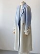 画像2: Women's Cashmere texture long coat gradient coat coat  グラデーションカラーロングコート ジャケット (2)