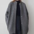画像2: Women's Super soft knit collarless jacket cardigan スーパーソフトニットノーカラージャケット カーディガン (2)