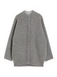 画像7: Women's Super soft knit collarless jacket cardigan スーパーソフトニットノーカラージャケット カーディガン (7)