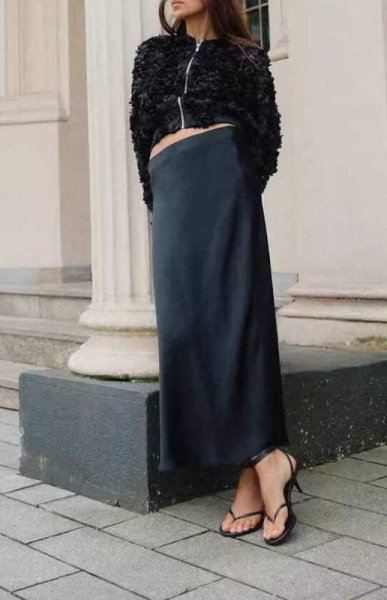 画像3: Women's Zip-up fluffy jacket blouson coat 　モコモコファージップアップジャケット ブルゾン (3)