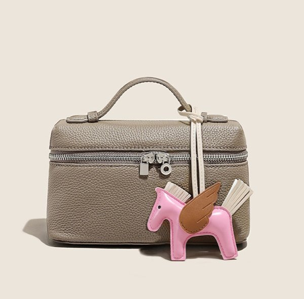 画像8: Weaving Leather Vanity Tote Shoulder Bag Crossbody Pochette Bag　ユニセックス男女兼用レザーバニティーバケットトートショルダーポシェットクロスボディバッグ (8)