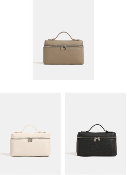 画像11: Weaving Leather Vanity Tote Shoulder Bag Crossbody Pochette Bag　ユニセックス男女兼用レザーバニティーバケットトートショルダーポシェットクロスボディバッグ (11)