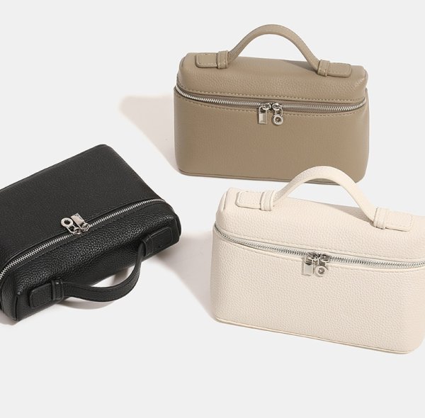 画像10: Weaving Leather Vanity Tote Shoulder Bag Crossbody Pochette Bag　ユニセックス男女兼用レザーバニティーバケットトートショルダーポシェットクロスボディバッグ (10)