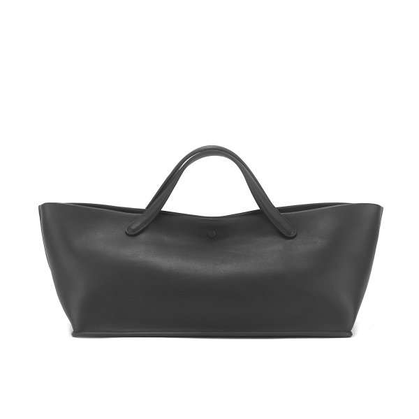 画像2: ROW Cowhide Large Capacity Tote Bag Handbag for Commuting to School　ユニセックス男女兼用本革レザーベーシックトートバッグ通勤通学 (2)