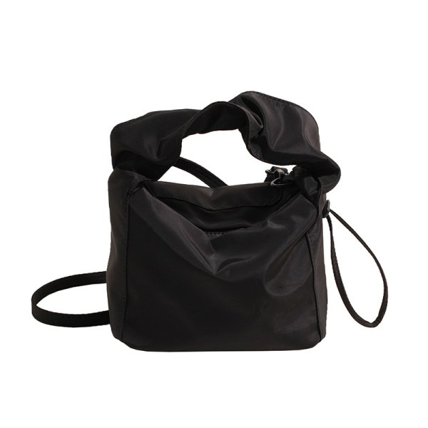 画像2: Crossborder nylon single shoulder tote shoulder crossbody bag handbag 　ユニセックス男女兼用ナイロンシングルハンドルトートショルダークロスボディバッグ (2)