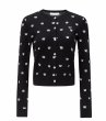 画像2: Women's Cat paw braid Round Neck Long Sleeve Cardigan Sweater Knit　キャットポウ肉球編み込み長袖ラウンドネックカーディガンセーターニット (2)