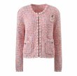 画像2: Women's Tweed knit jacket and dress  One piece　ツイードニット編みジャケット&ドレス (2)