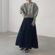 画像4: Women'sRound neck daisy 3D embroidery rattan sleeve pullover knit sweater 　ラウンドネックデイジー３D 刺繍ラタンスリーブプルオーバーニットセーター (4)