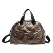 画像5: Down quilting Shoulder Tote Crossbody Bag 　ユニセックス男女兼用キルティングダウンナイロンクロスボディバッグトートショルダーバッグ (5)