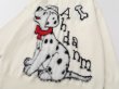 画像7: 101 Dalmatians knitted round neck sweater pullover knit　 男女兼用ユニセックス101匹ワンちゃんダルメシアンドッグパピー長袖ラウンドネック丸首セーターニット (7)